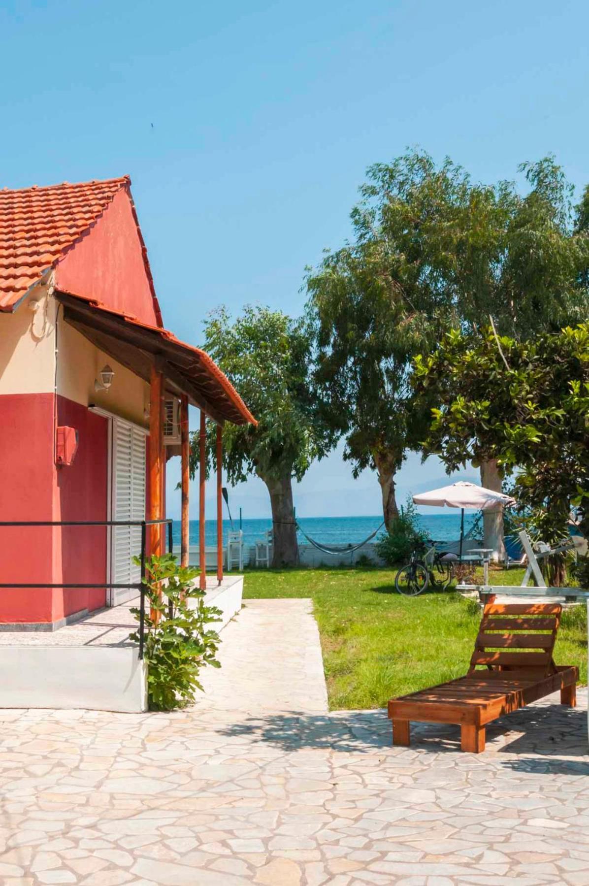 Lemami Seafront Bungalows Kavos Bagian luar foto